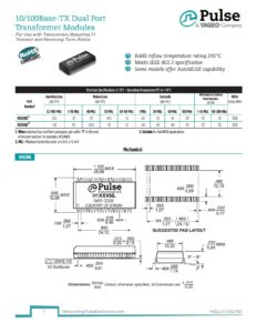 10100base-tx-dual-port-transformer-modules-for-use-with-transceivers-requiring-11-transmit-and-receiving-turns-ratios.pdf