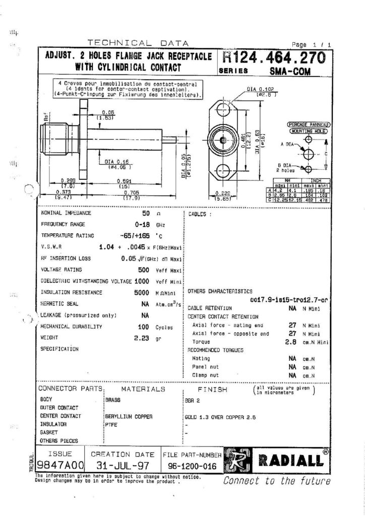 technical-data---adjust-2-holes-flange-jack-receptacle-r124.pdf