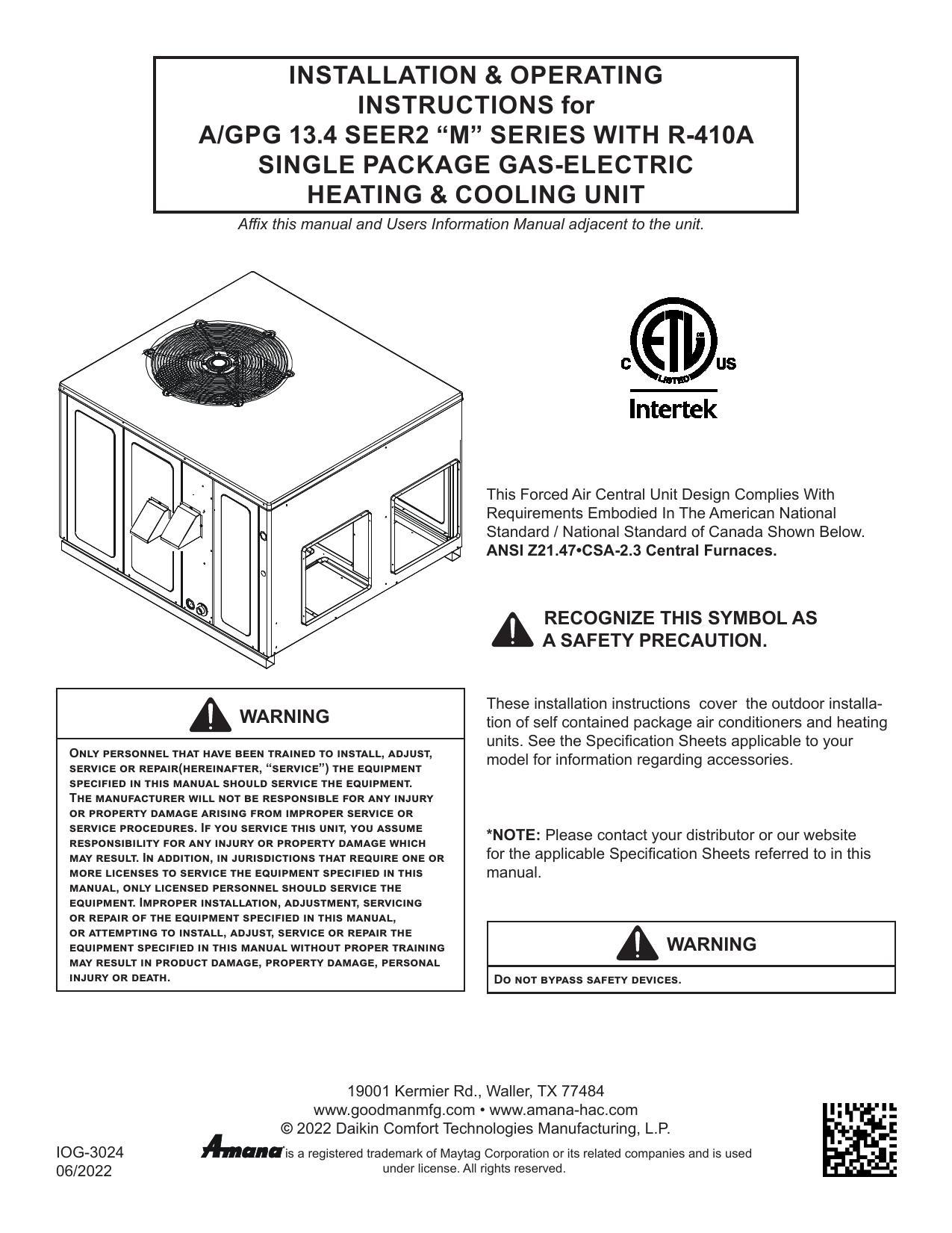 installation-amp-operating-instructions-for-aigpg-134-seer2-m-series-with-r-41oa-single-package-gas-electric-heating-amp-cooling-unit.pdf