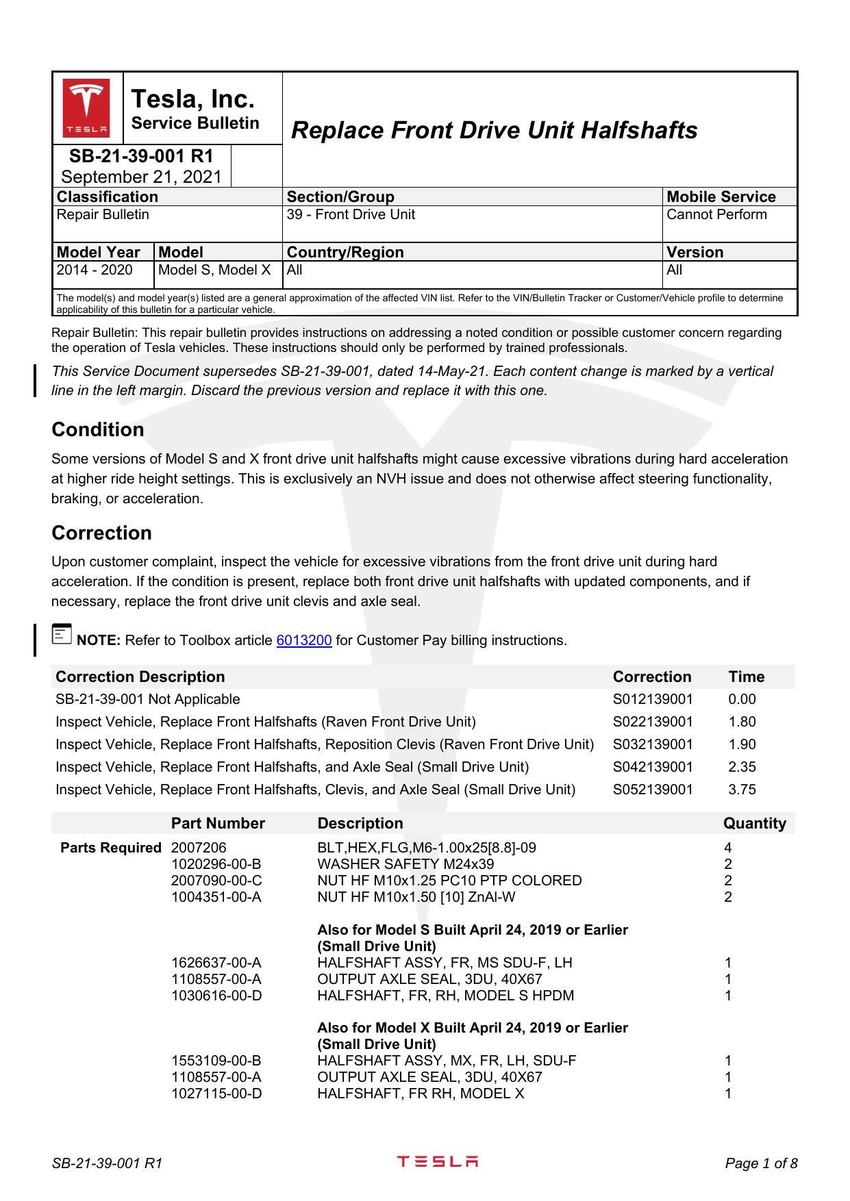 tesla-service-bulletin-replace-front-drive-unit-halfshafts-model-s-model-x-2014-2020.pdf