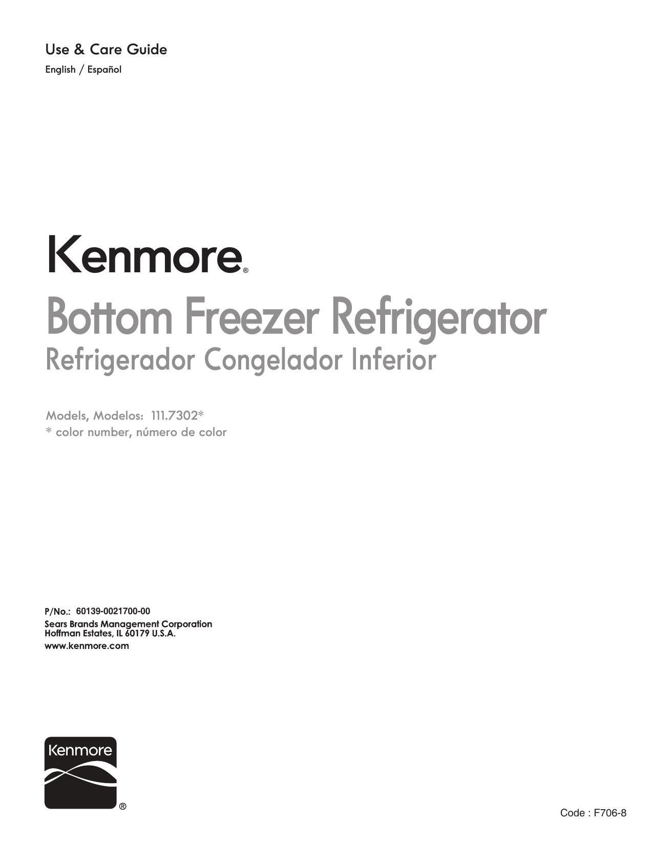 kenmore-bottom-freezer-refrigerator-use-care-guide.pdf