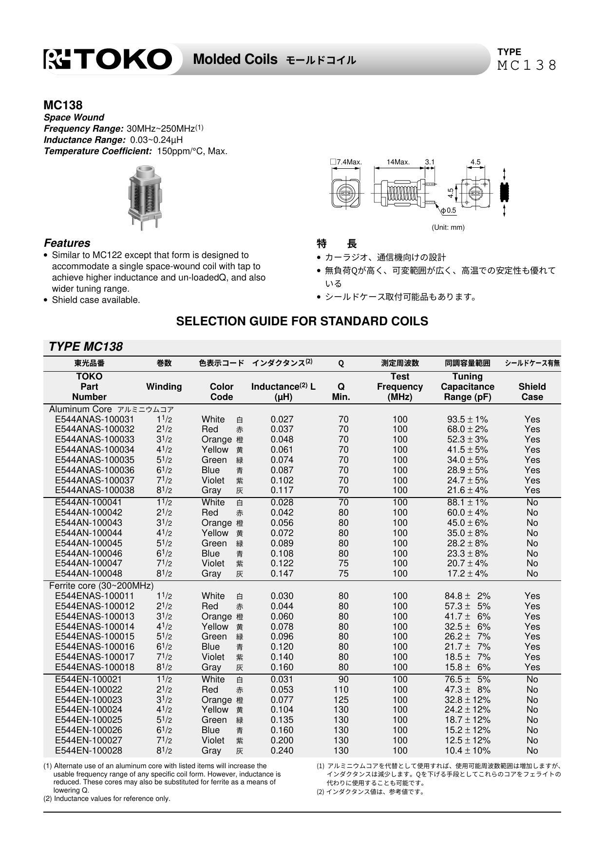 type-mc138-rtoko-molded-coils-e-jfjtjl.pdf