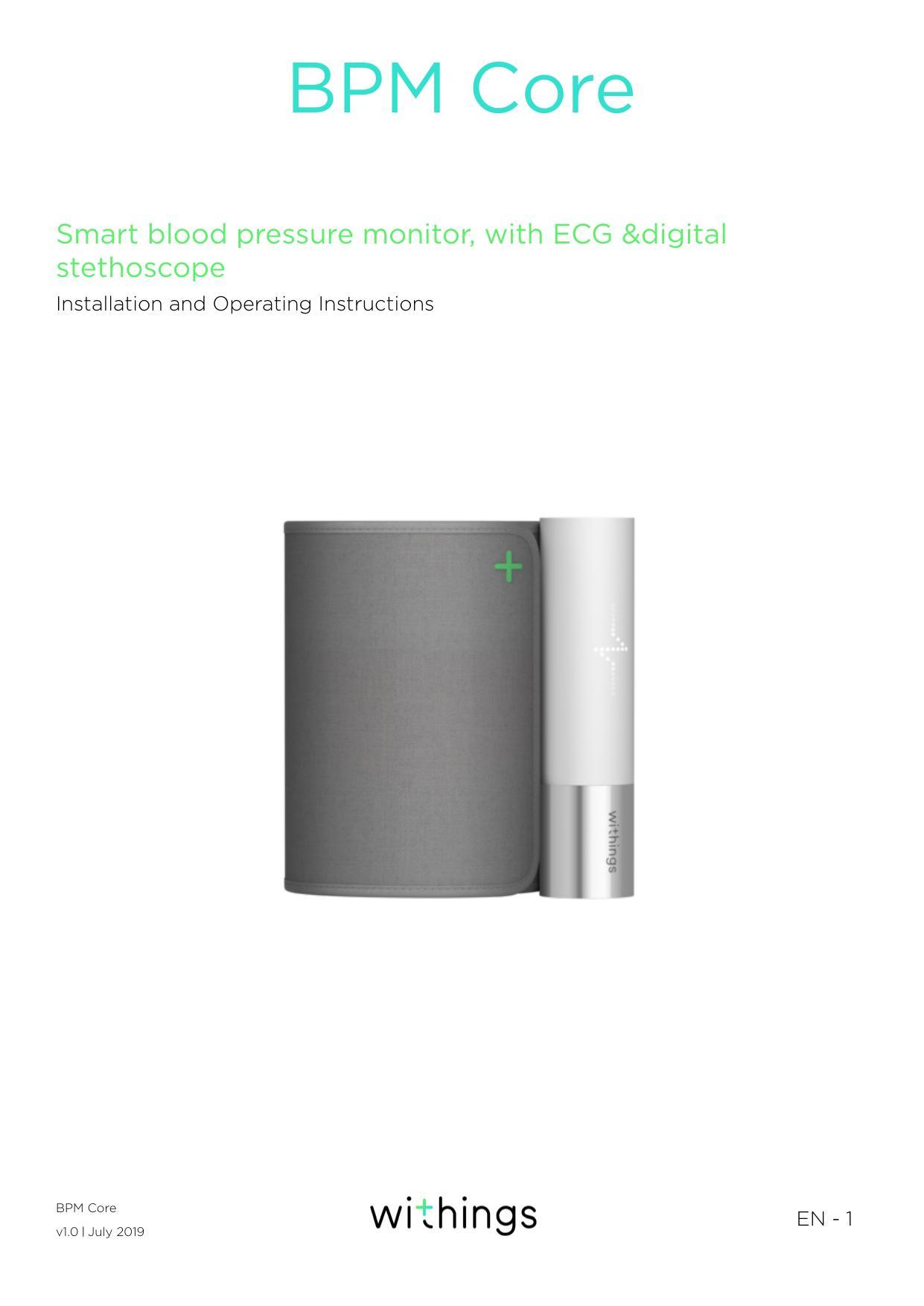 bpm-core-smart-blood-pressure-monitor-with-ecg-digital-stethoscope-installation-and-operating-instructions.pdf