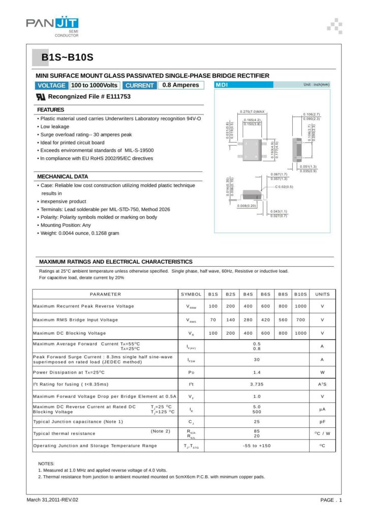 panjin-semi-conductor-b1s-b10s-mini-surface-mount-glass-passivated-single-phase-bridge-rectifier.pdf