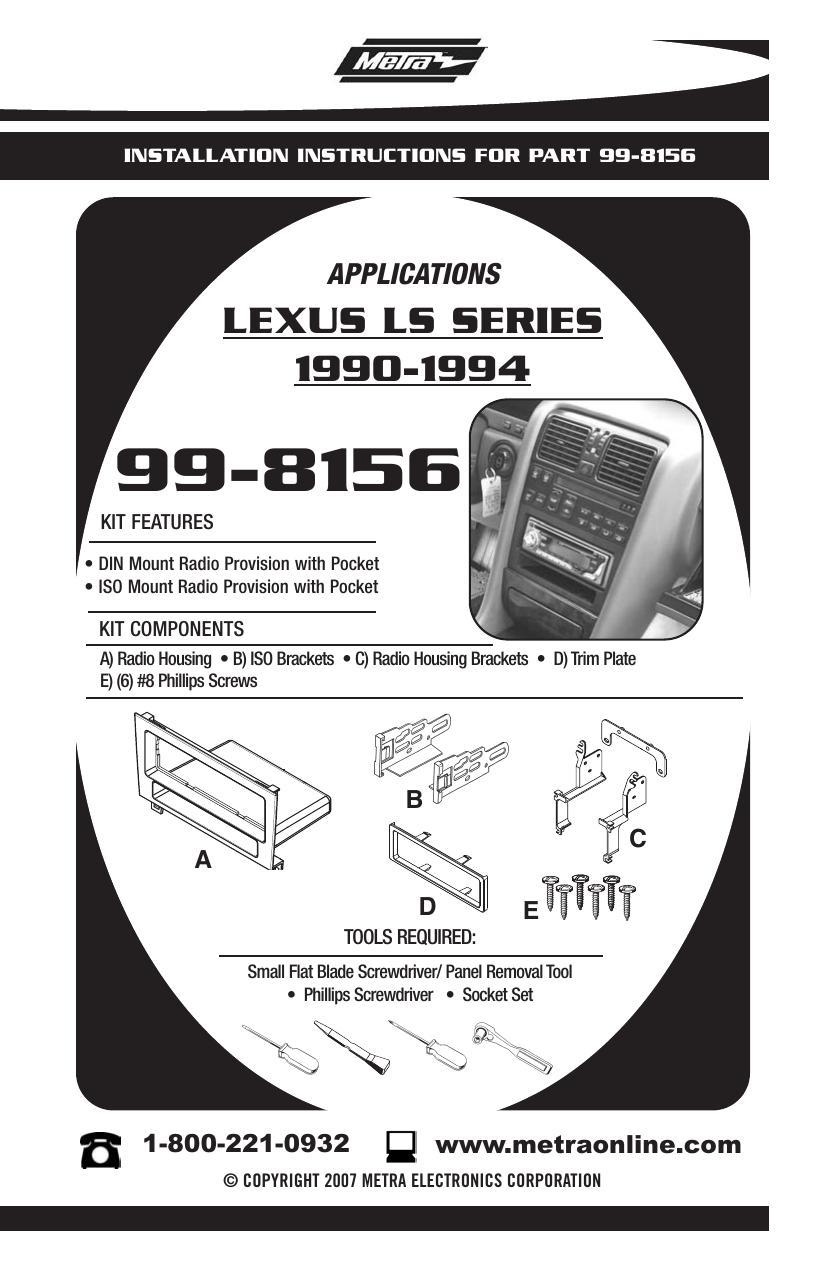 installation-instructions-for-part-99-8156-lexus-ls-series-1990-1994.pdf