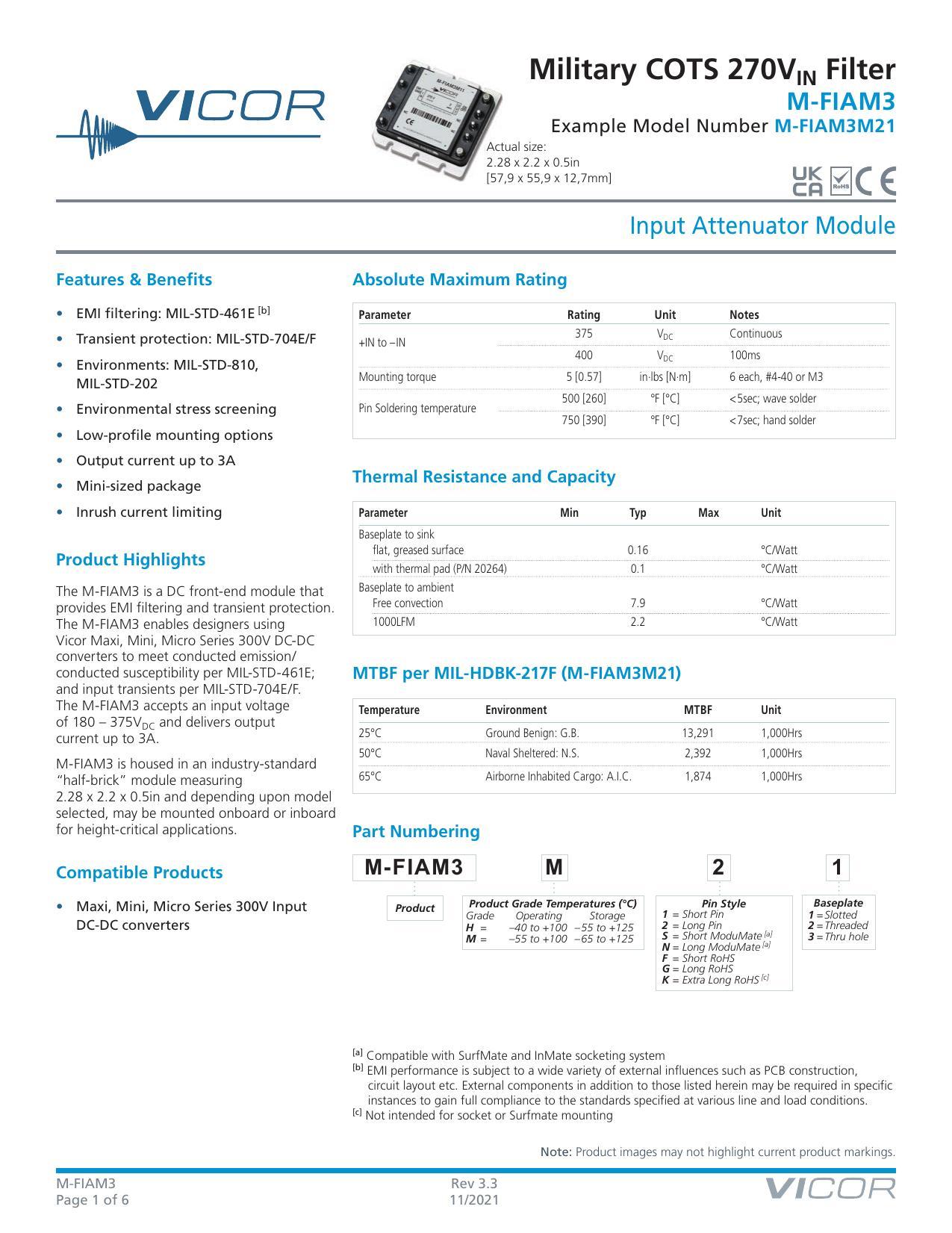 military-cots-270vi-filter-m-fiam3.pdf