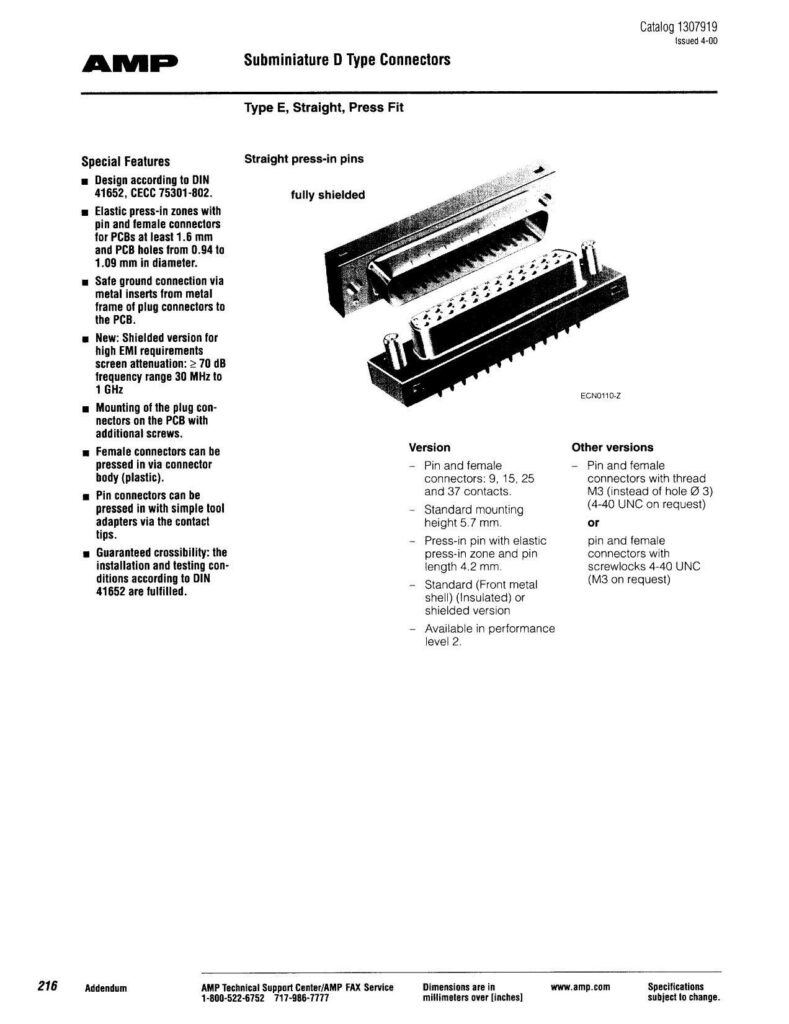 amp-subminiature-d-type-connectors-type-e-straight-press-fit.pdf