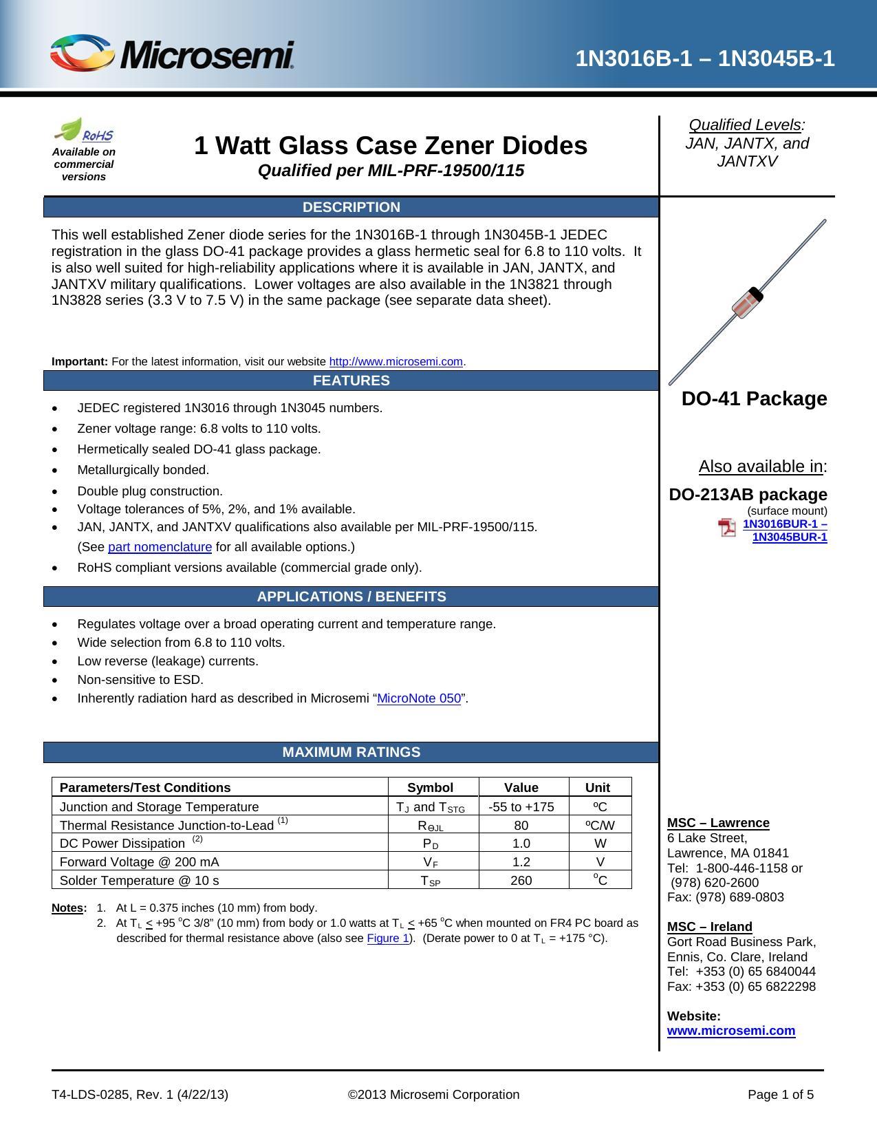 1n3016b-1-1n3045b-1-1-watt-glass-case-zener-diodes.pdf