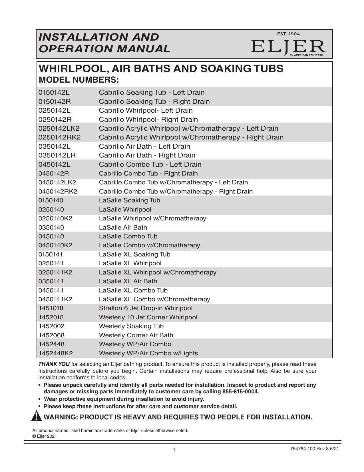 est-1904-installation-and-operation-manual-eljer-by-american-standard-whirlpool-air-baths-and-soaking-tubs.pdf