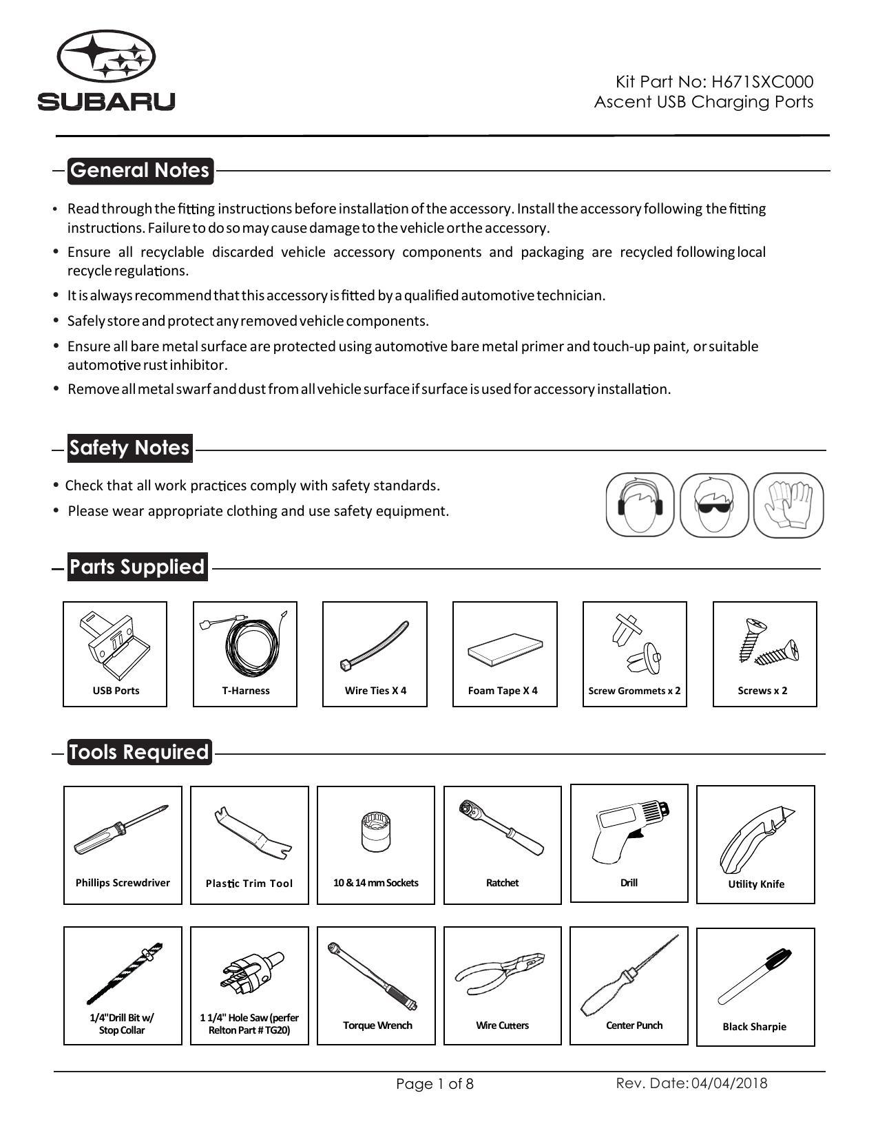 subaru-kit-part-no-h671sxcooo-ascent-usb-charging-ports-installation-manual.pdf