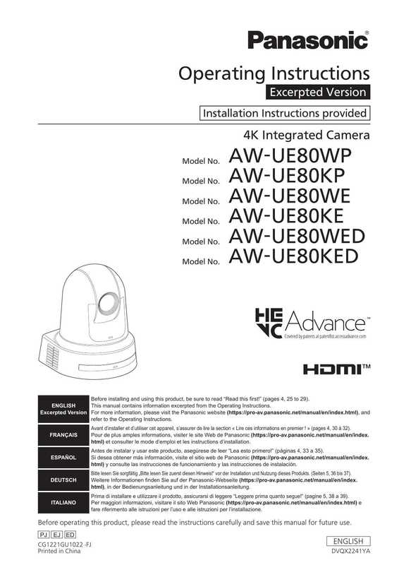 panasonic-operating-instructions-excerpted-version-installation-instructions.pdf