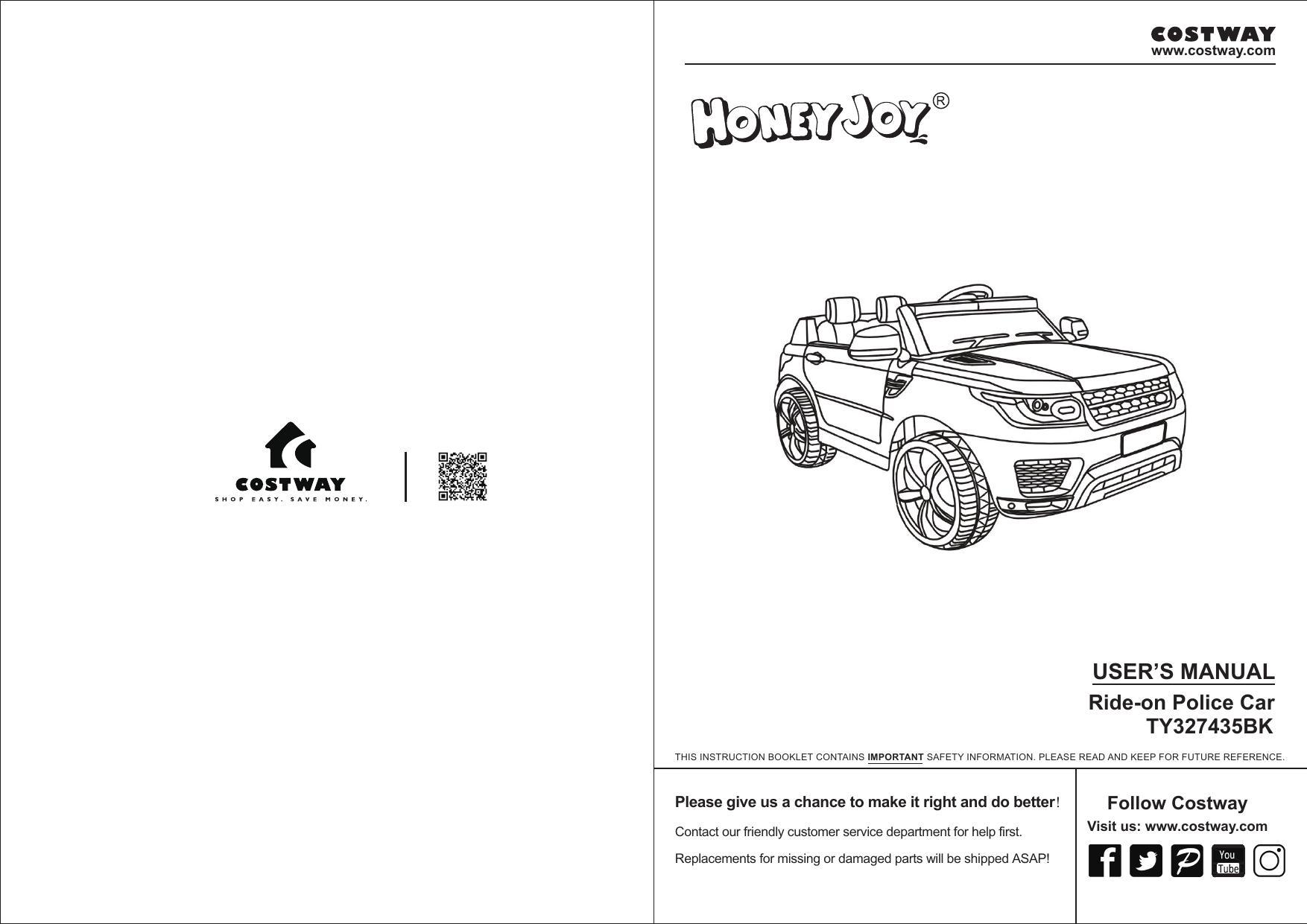 costway-ride-on-police-car-users-manual-ty327435bk.pdf