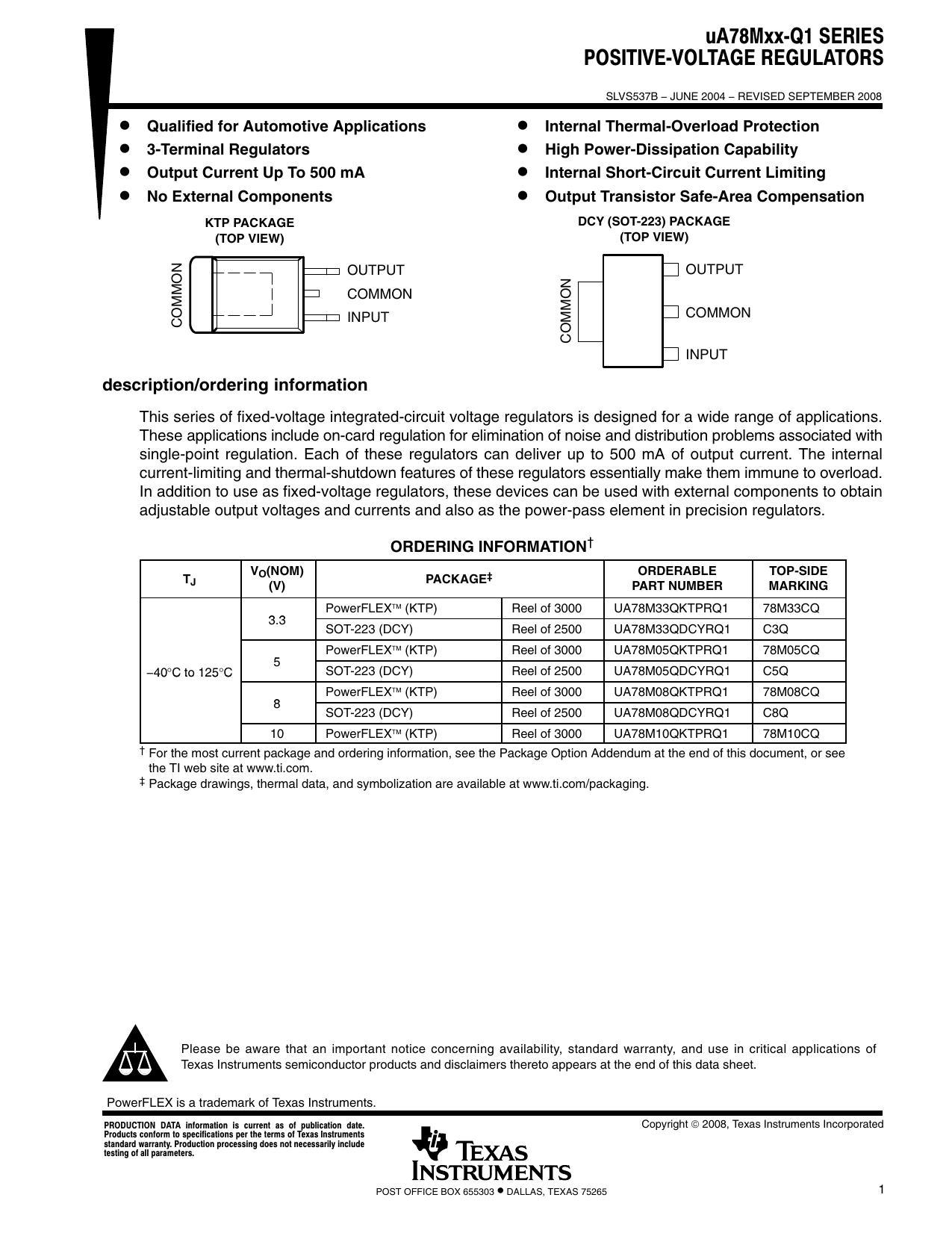 uaz8mxx-q1-series-positive-voltage-regulators.pdf