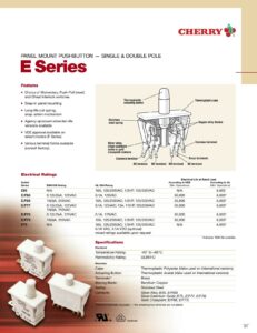 cherry-panel-mount-pushbutton-single-double-pole-e-series.pdf