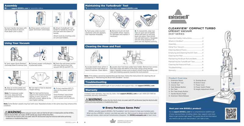 cleanview-compact-turbo-upright-vacuum-3437-series-user-manual.pdf