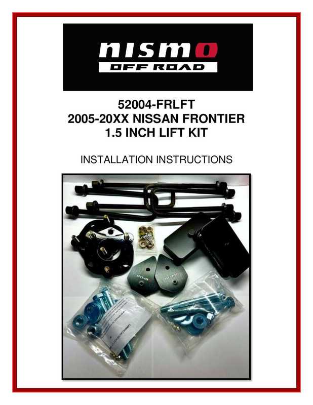 nissan-frontier-15-inch-lift-kit-installation-instructions-2005-20xx.pdf