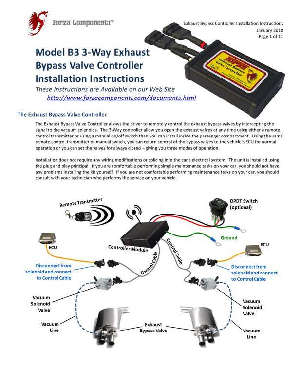 exhaust-bypass-controller-installation-instructions-for-model-b3-3-way-exhaust-bypass-valve-controller---january-2018.pdf