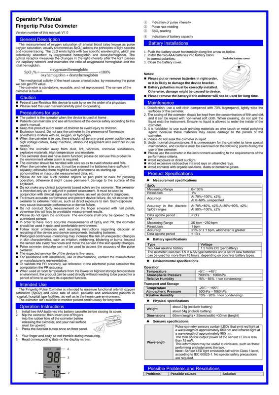 fingertip-pulse-oximeter-operators-manual-version-number-of-this-manual-v10.pdf