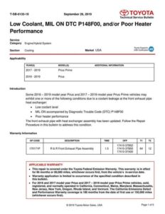 toyota-technical-service-bulletin-low-coolant-mil-on-dtc-p148foo-andlor-poor-heater-performance.pdf