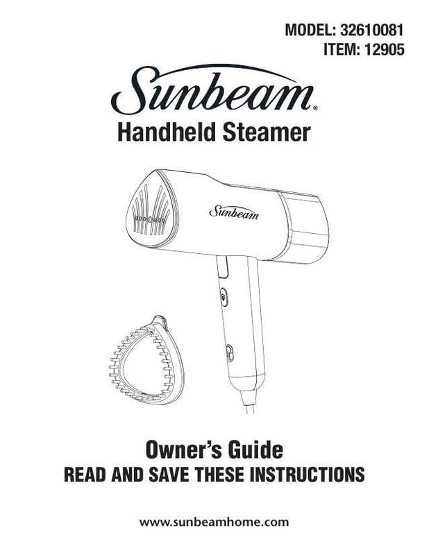 sunbeam-handheld-travel-steamer-owners-guide.pdf