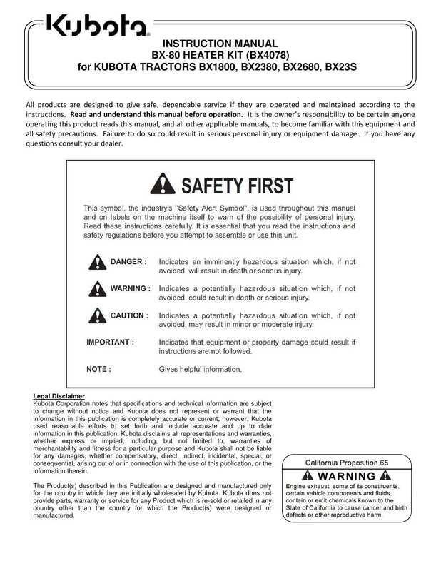 kybota-instruction-manual-bx-80-heater-kit-bx4078-for-kubota-tractors-bx18o0-bx2380-bx2680-bx23s.pdf