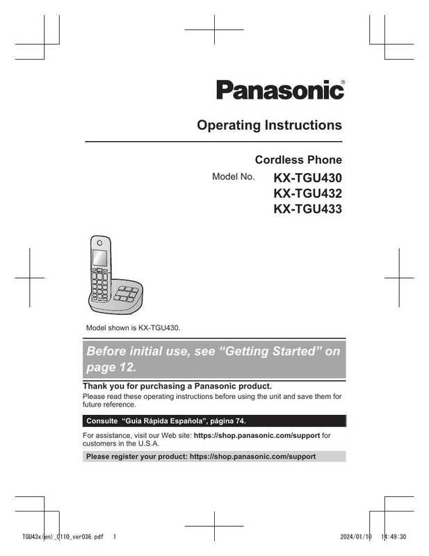 panasonic-operating-instructions-for-cordless-phone-model-no-kx-tgu430-kx-tgu432-and-kx-tgu433.pdf