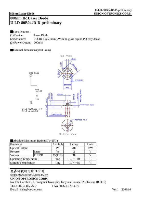 u-ld-80b044d-d-preliminary-808nm-laser-diode.pdf