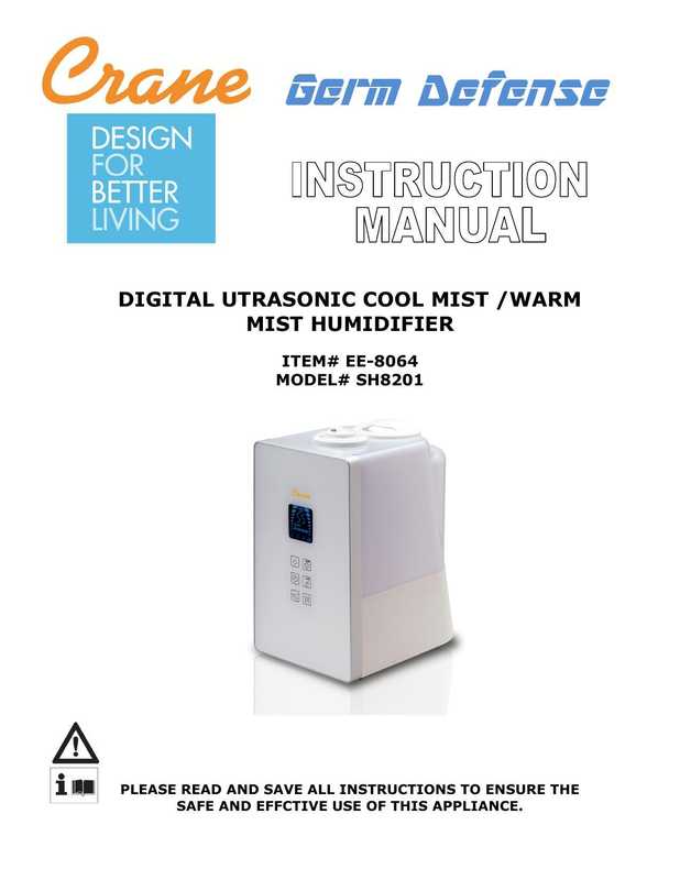 cnane-germ-detense-design-for-better-instrugtion-living-manual---digital-utrasonic-cool-mist-iwarm-mist-humidifier-item-ee-8064-model-sh8201.pdf