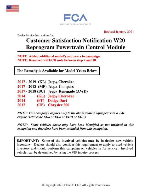 customer-satisfaction-notification-w2o-reprogram-powertrain-control-module-for-2014-2019-jeep-cherokee-compass-renegade-2014-dodge-dart-and-2017-chrysler-200.pdf