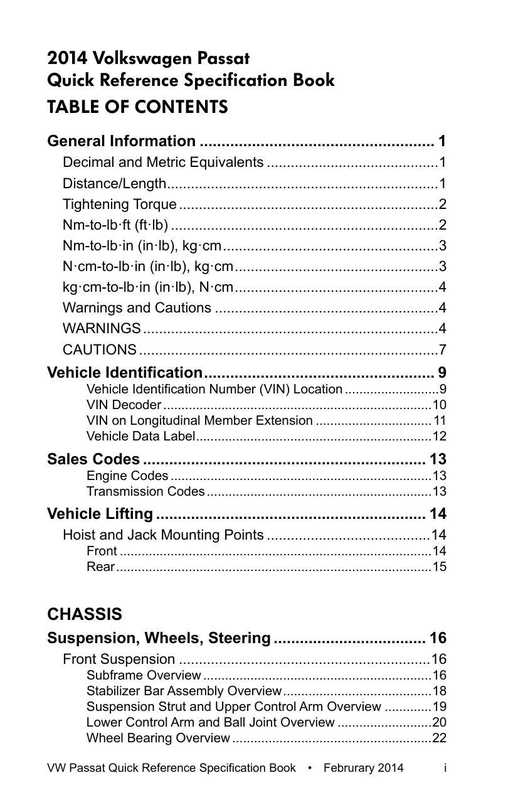 2014-volkswagen-passat-quick-reference-specification-book.pdf