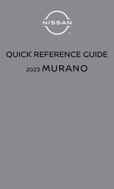 nissan-2023-murano-quick-reference-guide.pdf