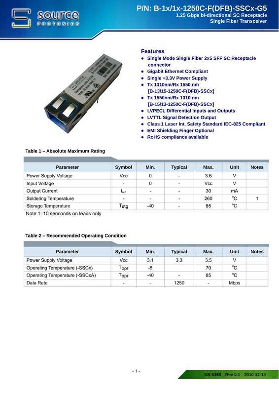 extracted-datasheet-title-125-gbps-bi-directional-sc-receptacle-single-fiber-transceiver-pin-b-1xl1x-1250c-fdfb-sscx-g5.pdf