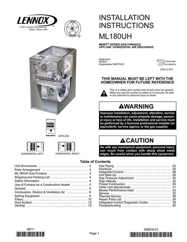 lennox-2011-lennox-industries-inc-dallas-texas-usa---installation-instructions-ml1souh-merit-series-gas-furnace-upflow-horizontal-air-discharge.pdf