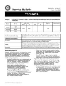 2021-2022-cadillac-xts-xt6-chevrolet-blazer-gmc-acadia-service-bulletin-dtc-p261f-coolant-pump-a-stuck-on-setting-check-engine-lamp-to-illuminate-after-two-faults.pdf