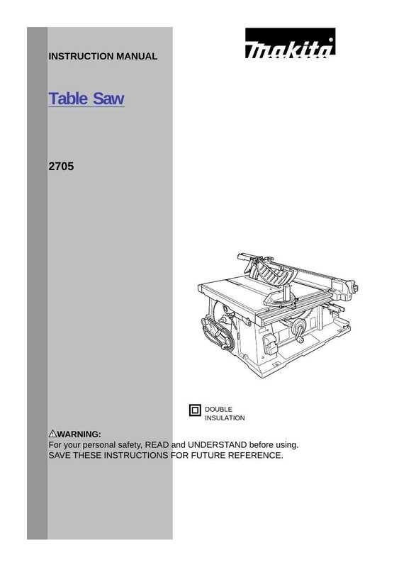 double-insulation-warning-tinakitai-table-saw-2705-instruction-manual.pdf