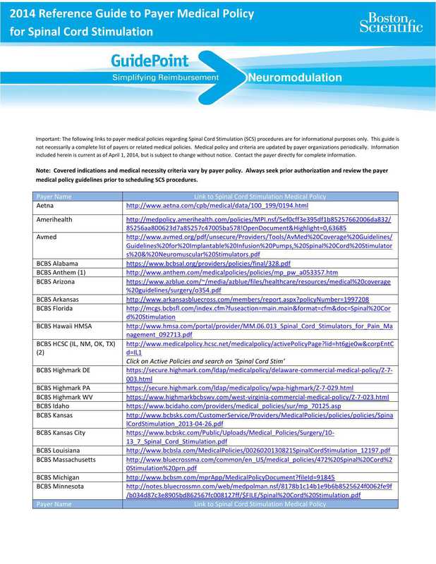 2014-reference-guide-to-payer-medical-policy-for-spinal-cord-stimulation.pdf