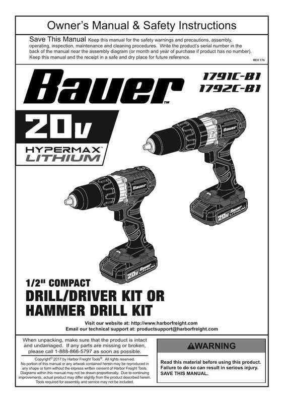 bauer-hypermax-lithium-12-compact-drilldriver-kit-or-hammer-drill-kit-owners-manual-safety-instructions.pdf