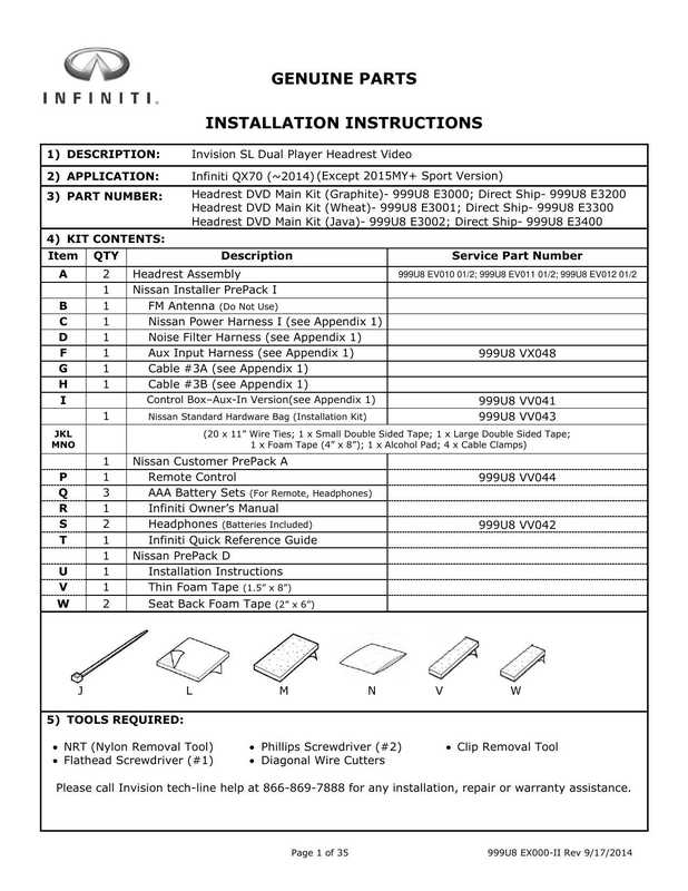 installation-instructions-for-invision-sl-dual-player-headrest-video-infiniti-qx70-2014-except-2015my-sport-version.pdf