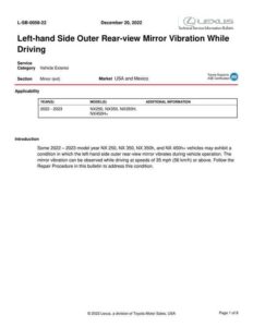 2022-2023-lexus-nx-service-bulletin-left-hand-side-outer-rear-view-mirror-vibration-while-driving.pdf