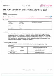 toyota-technical-service-bulletin-t-sb-0027-16-mil-on-dtc-p0401-andor-rattle-after-cold-soak-for-2010-2012-prius-prius-v-and-prius-phv.pdf