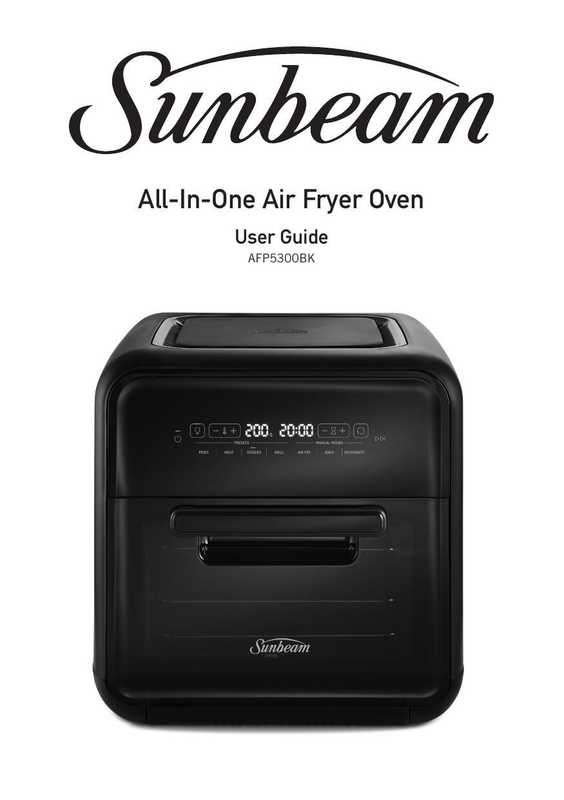 sunbeam-all-in-one-air-fryer-oven-user-guide-afp53oobk.pdf