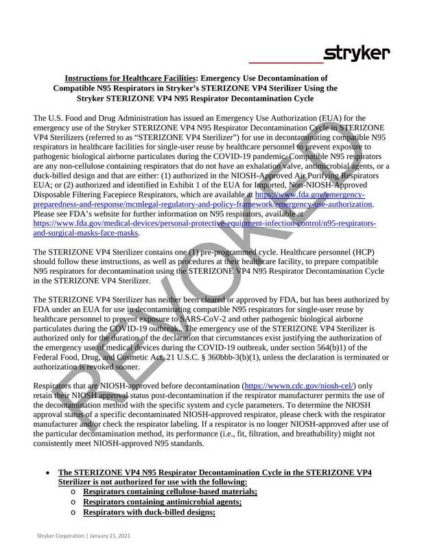 instructions-for-healthcare-facilities-emergency-use-decontamination-of-compatible-n95-respirators-in-strykers-sterizone-vpa-sterilizer-using-the-stryker-sterizone-vp4-n95-respirator-decontamination-cycle.pdf