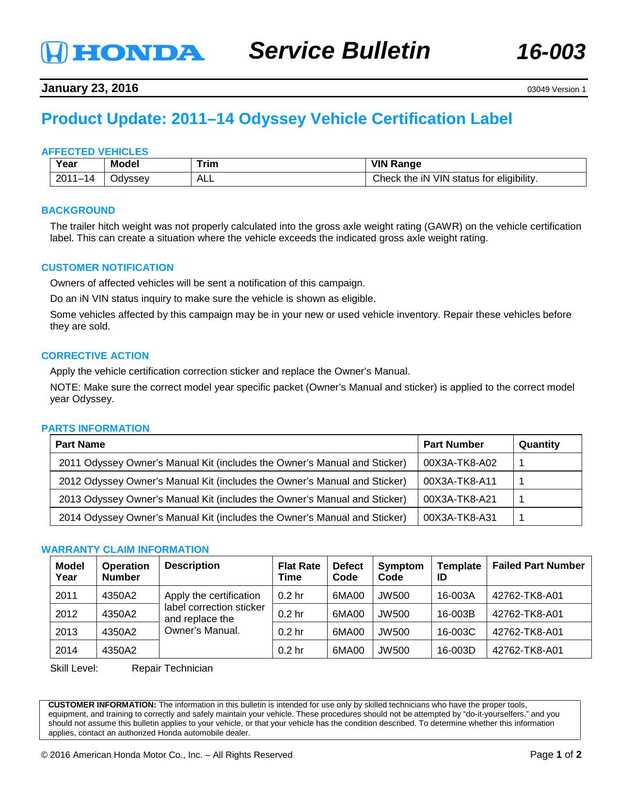 2011-2014-odyssey-service-bulletin-16-003.pdf