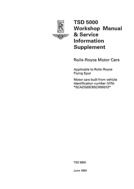 rolls-royce-flying-spur-workshop-manual-service-information-supplement-tsd-5000---1994.pdf