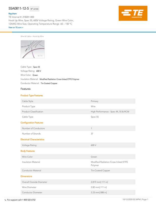 55a0811-12-5-hook-up-wire-spec-55-600v-voltage-rating-green-wire-color-12awg-wire-size.pdf