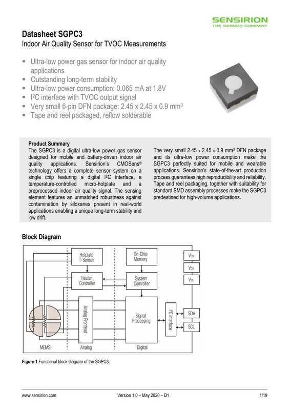 datasheet-sgpc3-indoor-air-quality-sensor-for-tvoc-measurements.pdf